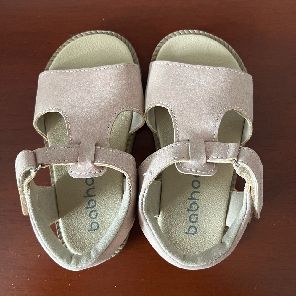 Babhoo pink toddler Sandals
